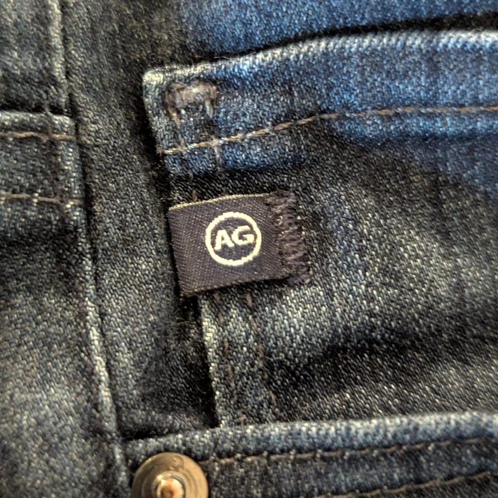 AG Adriano Goldschmied Indigo Womens Super Skinny Jeans Legging Ankle Great Used